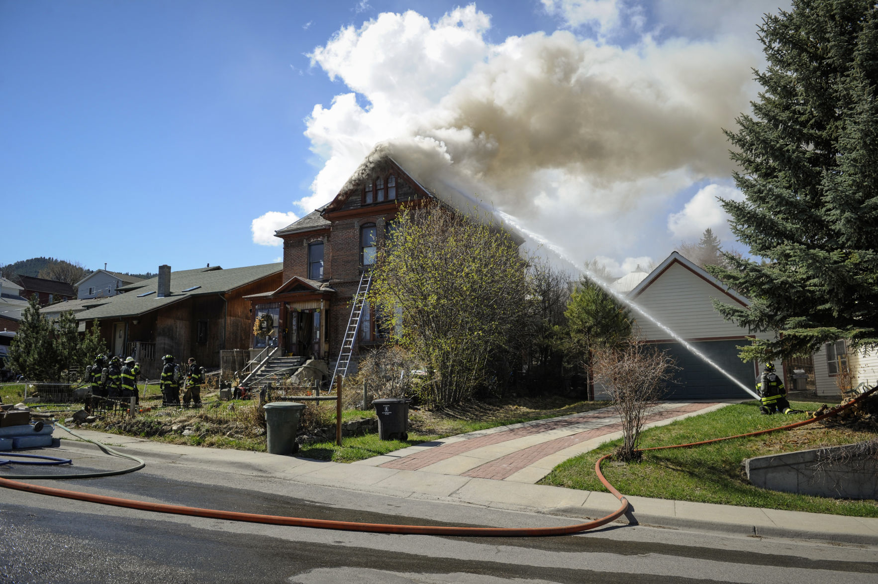 Lissner Mansion fire